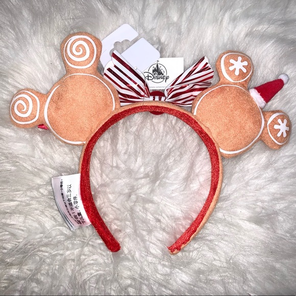 SOLD OUT Gingerbead Minnie Ears - Picture 2 of 2